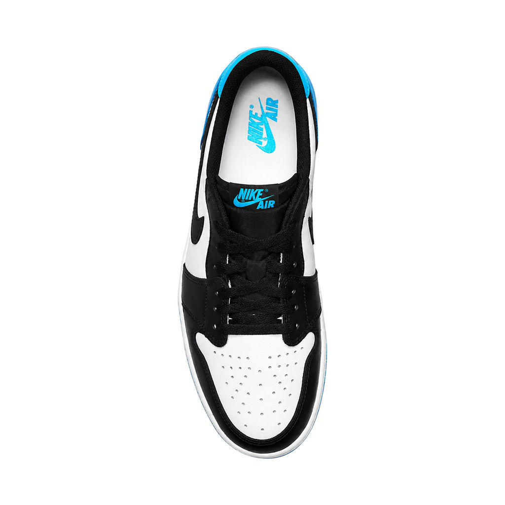Jordan 1 Retro Low OG Black Dark Powder Blue