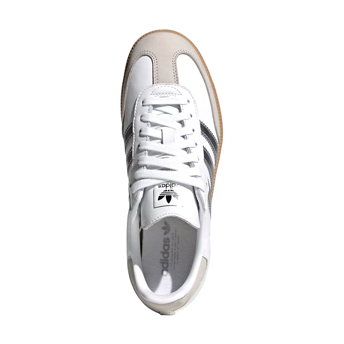 adidas Samba OG White Silver Metallic Grey (Women's)