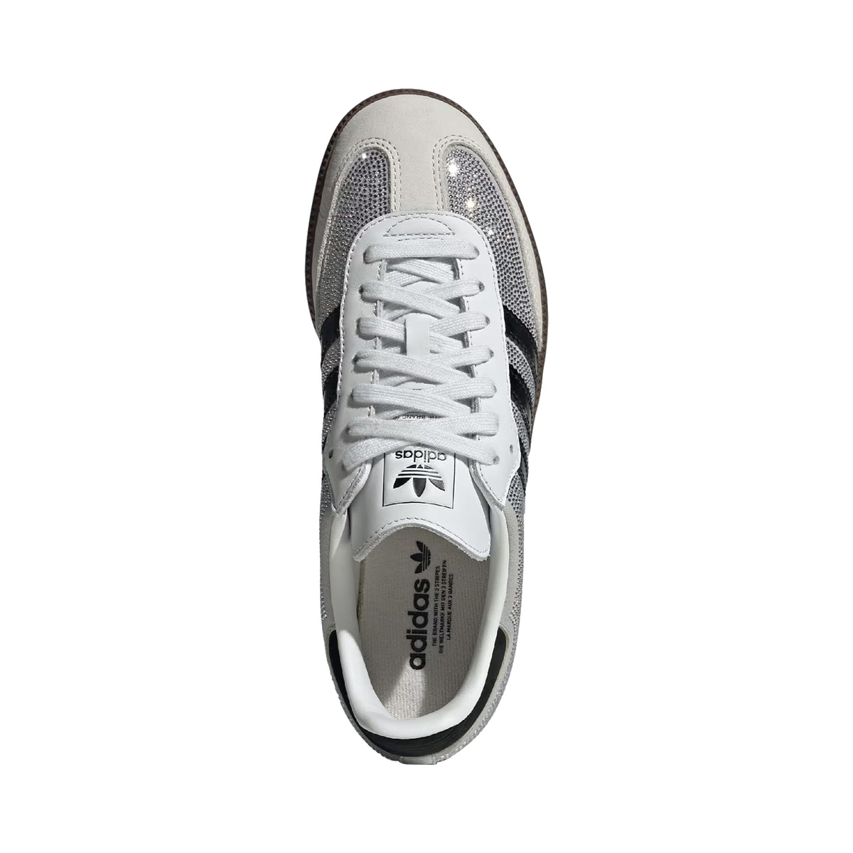 adidas Samba OG Rhinestone Crystal White Silver (Women's)