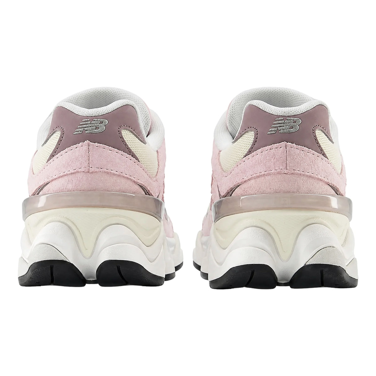 New Balance NB 9060 Soft And Comfortable Abrasion Resistant Low top Kids' Running Shoes Pink/White