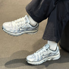 Nike P-6000 Metallic Silver Summit White-Wolf Grey