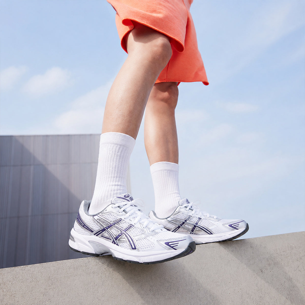 ASICS Gel-1130 White Dusty Purple (Women's)