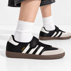 Samba Jane Wmns Adidas Originals 'Core Black Off White Gold Metallic' Women's
