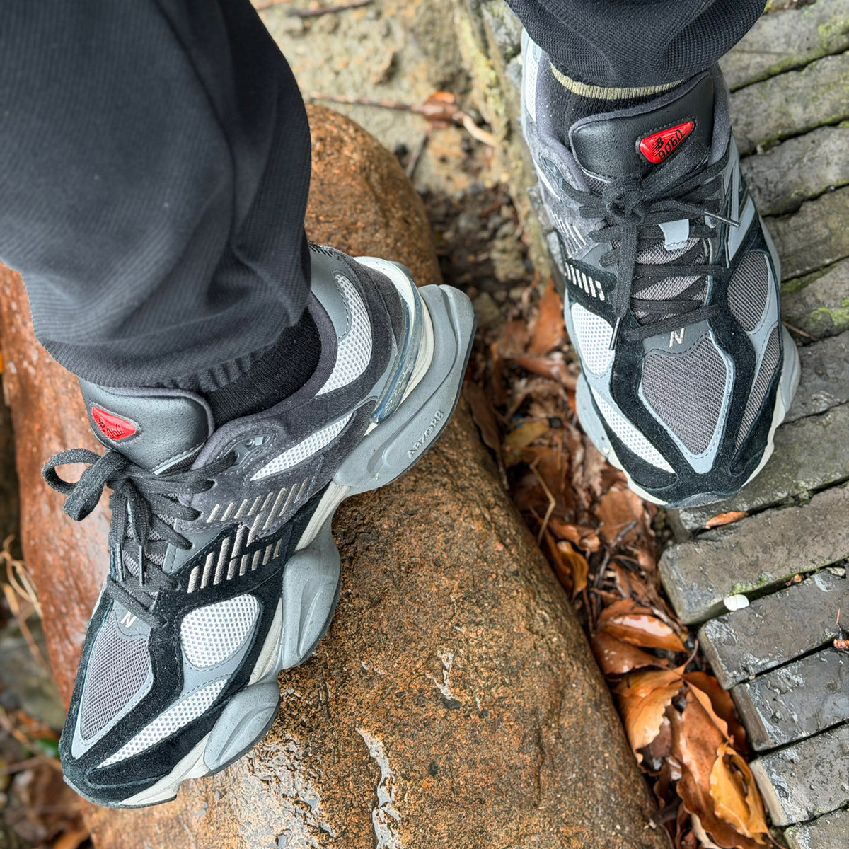 New Balance 9060 Black Castlerock Grey