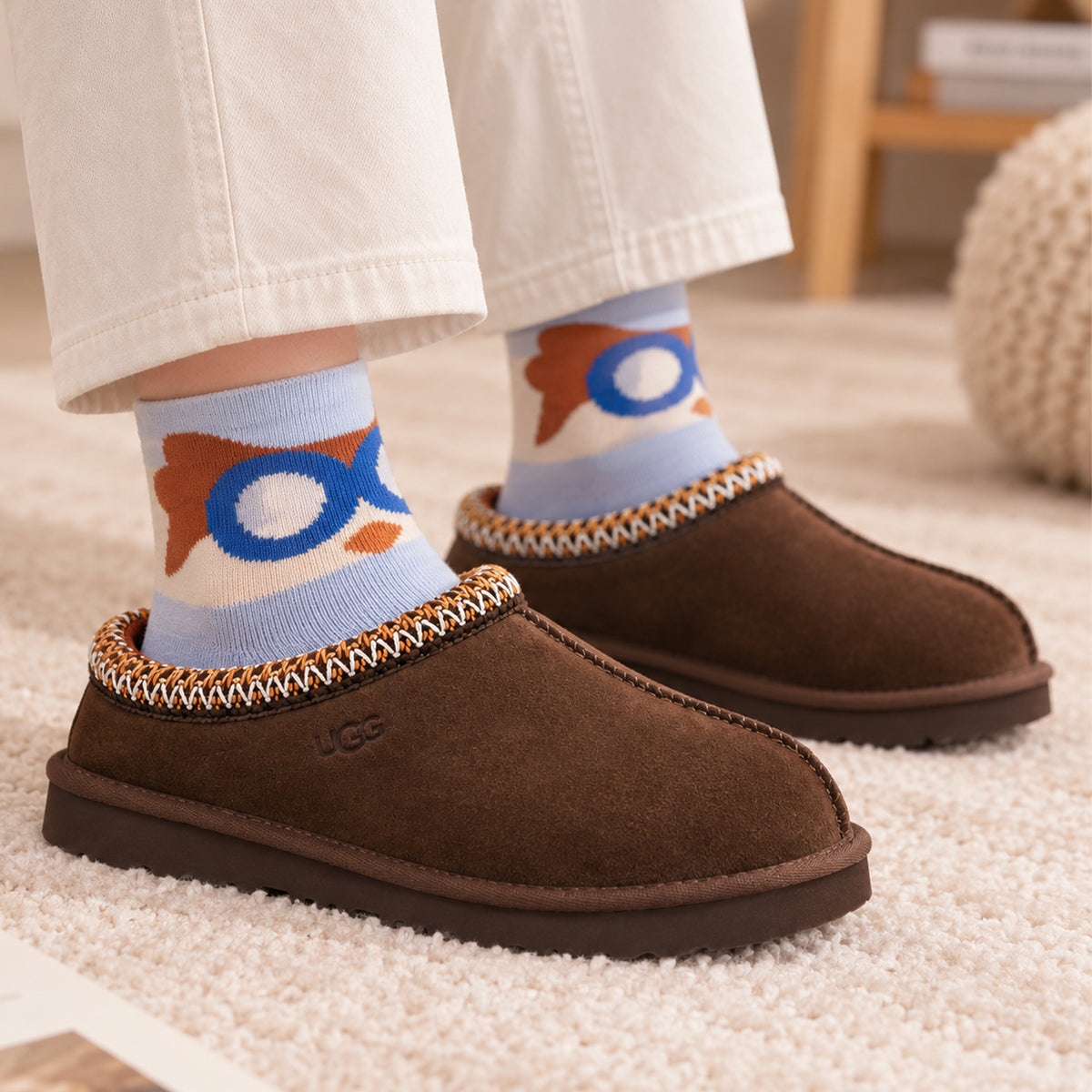 UGG Tasman II Slipper Dusted Cocoa (Kids)