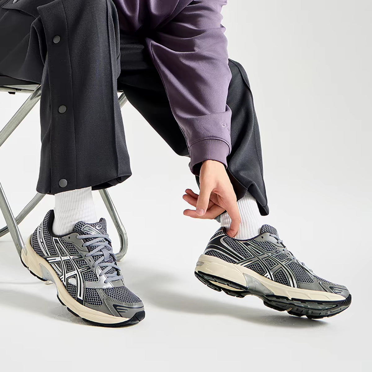 ASICS Gel-1130 Clay Grey Pure Silver
