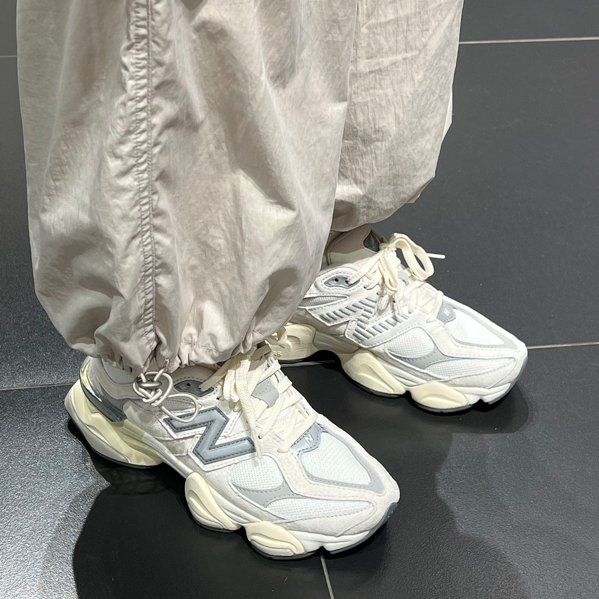 New Balance 9060 Sea Salt White
