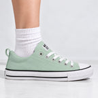 Converse CTAS Madison Slip Resistant Abrasion Resistant Low top Skateboard Shoes Women's Green