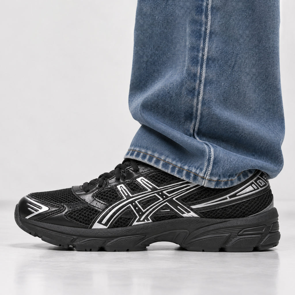 ASICS Gel-1130 Black Pure Silver (GS)