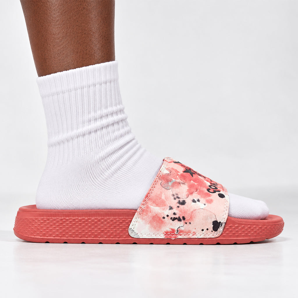Converse Chuck Taylor All Star Slide Slippers Pink/White Women's