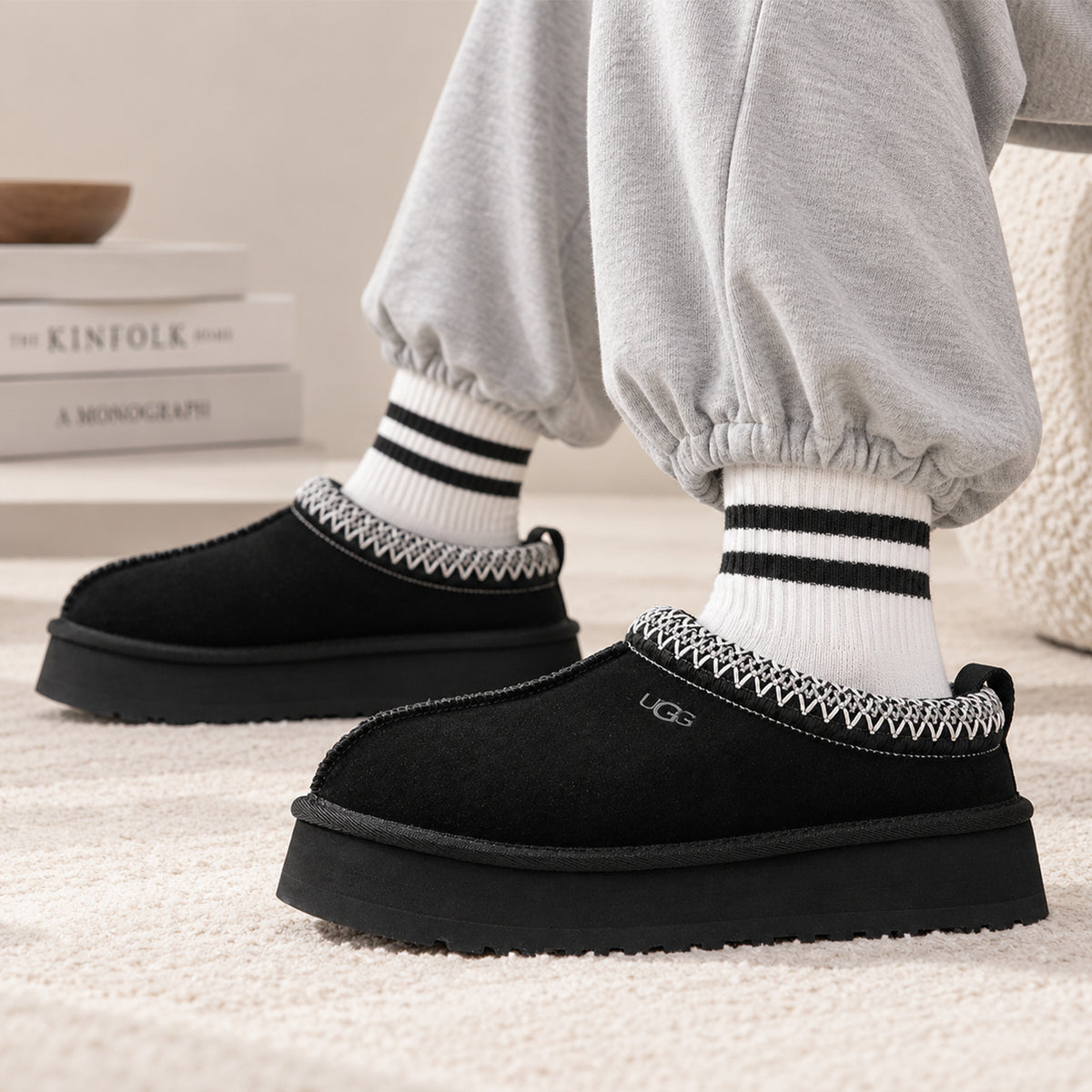 UGG Tazz Slipper Black (Women's)
