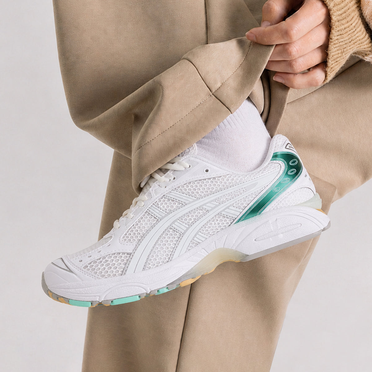 ASICS Gel-Kayano 14 White Mint Gold