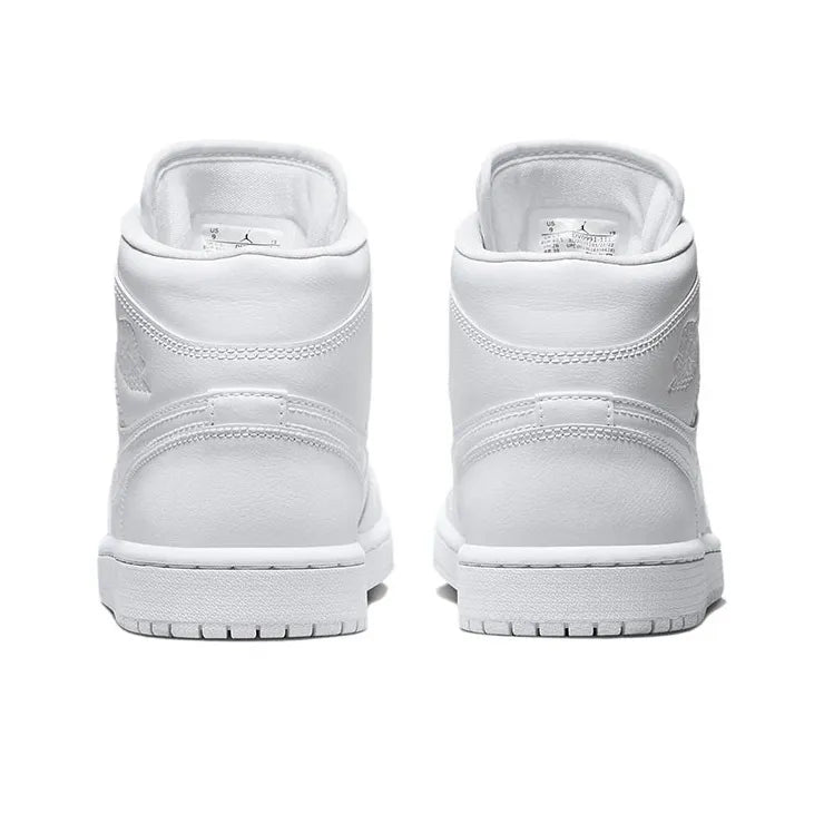 Jordan 1 Mid Triple White (2022) (Women's)