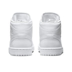 Jordan 1 Mid Triple White (2022) (Women's)