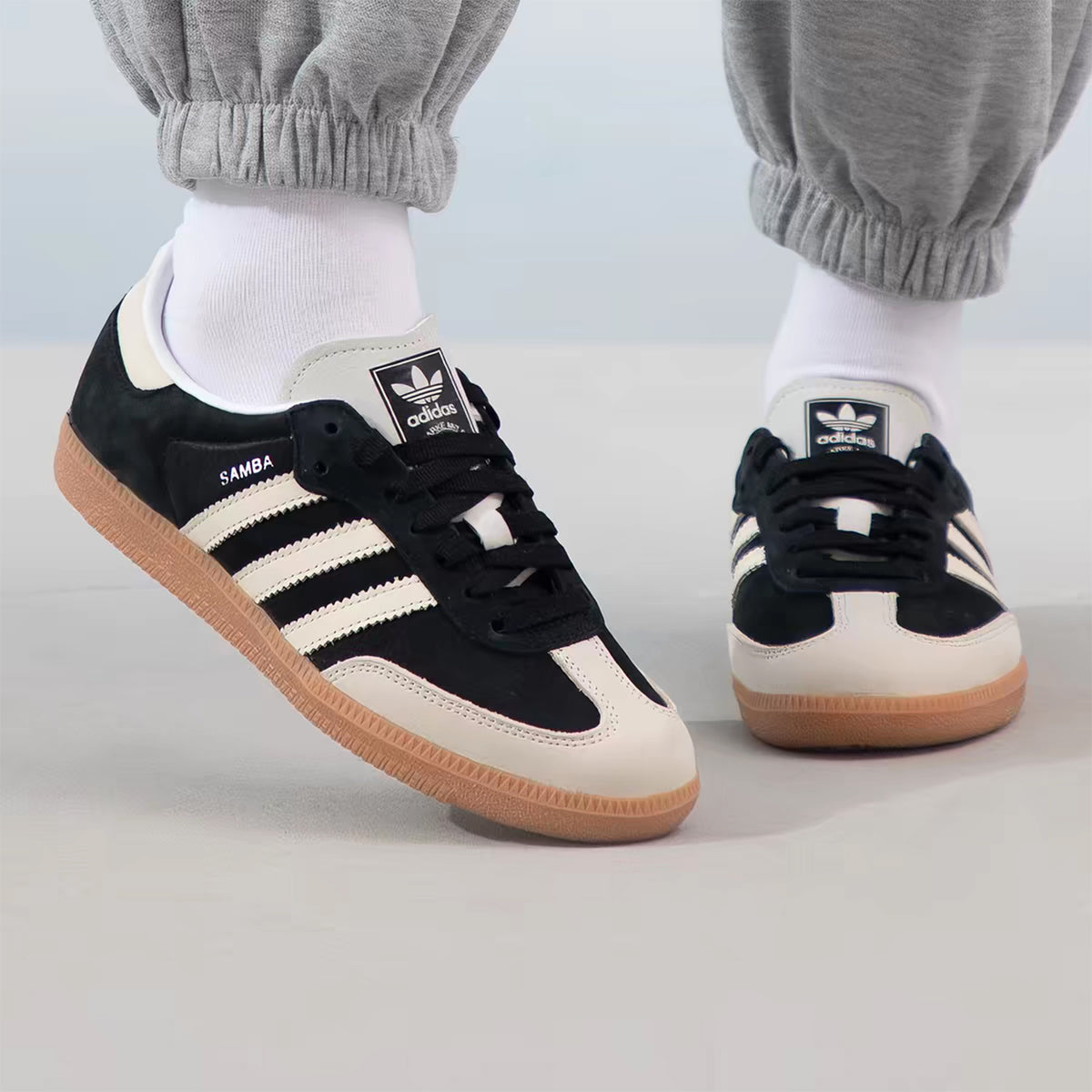adidas Samba OG Black Wonder White (Women's)