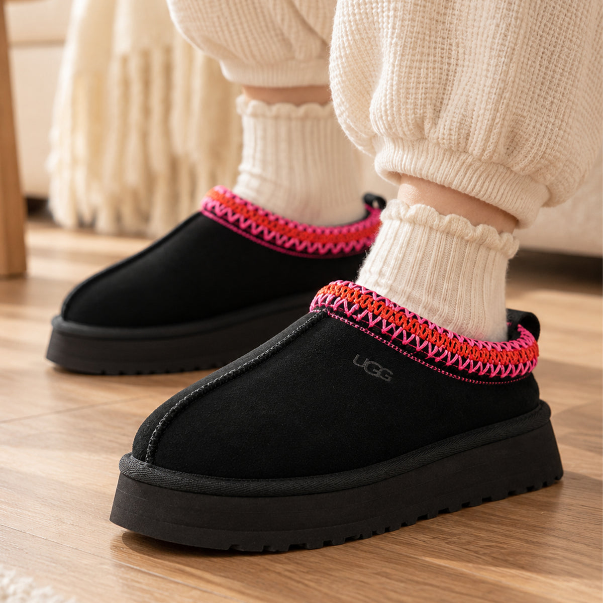 UGG Tazz Slipper Black (Kids)