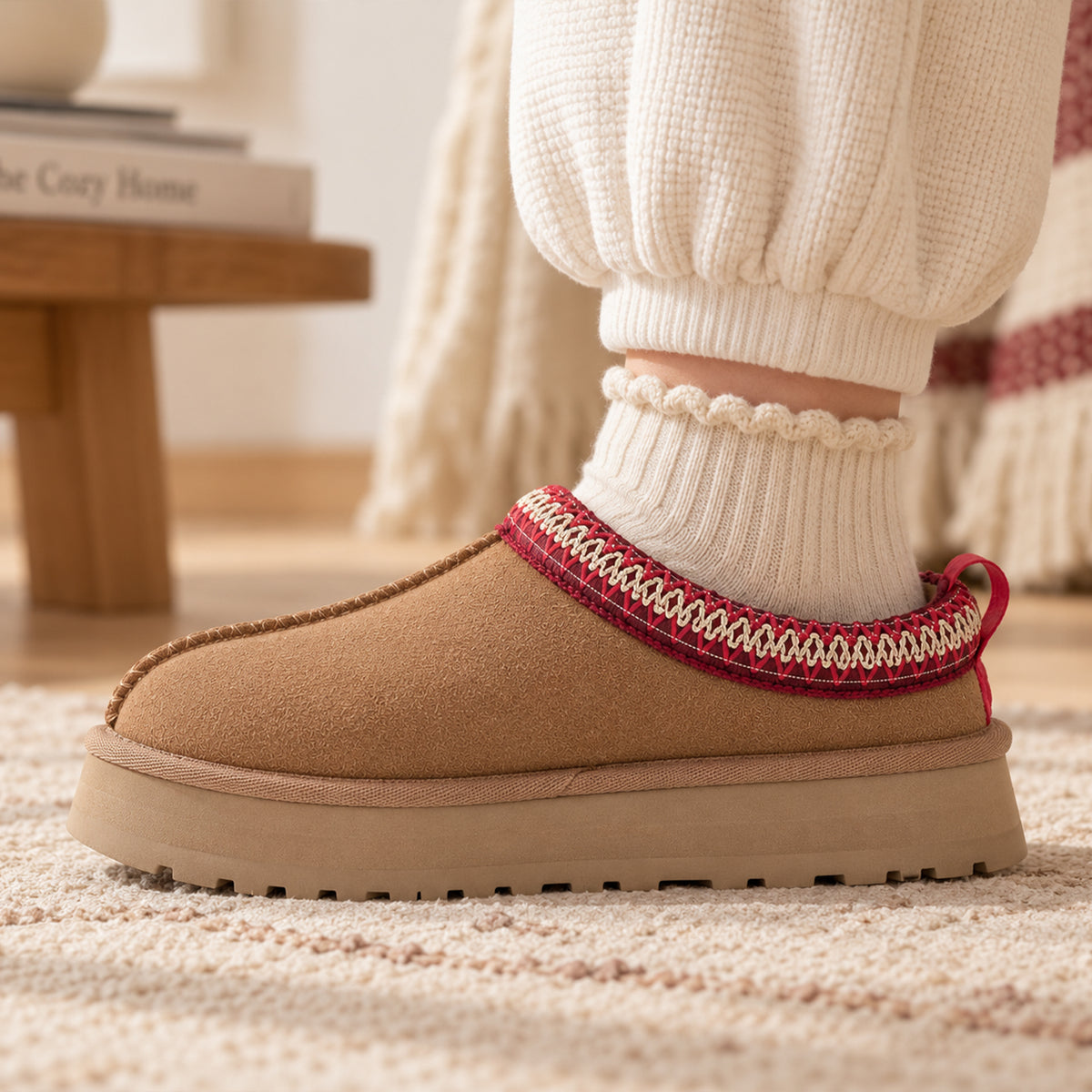 UGG Tazz Slipper Chestnut (Kids)a
