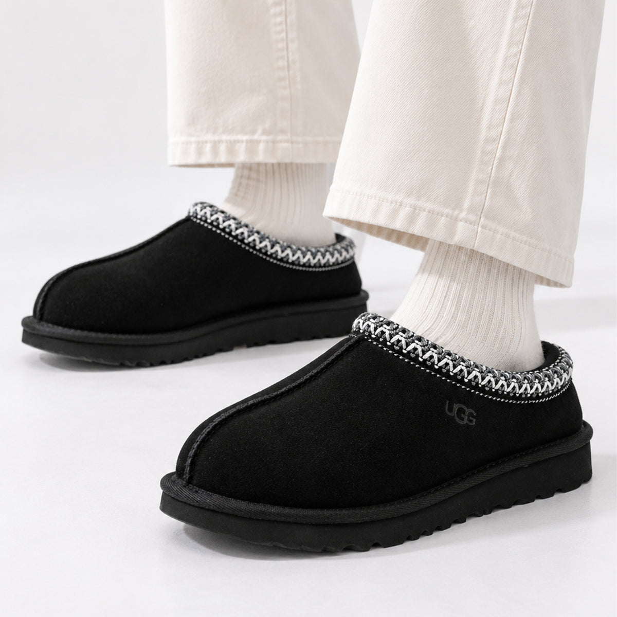 UGG Tasman II Slipper Black (Kids)