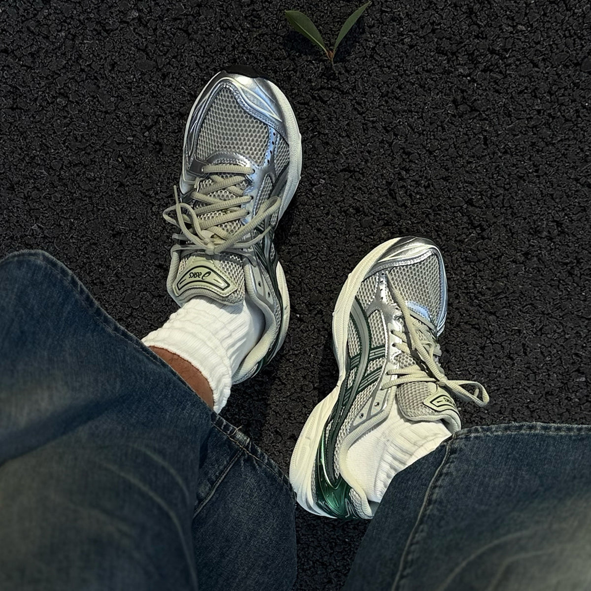 ASICS Gel-Kayano 14 Dried Leaf Green Pure Silver