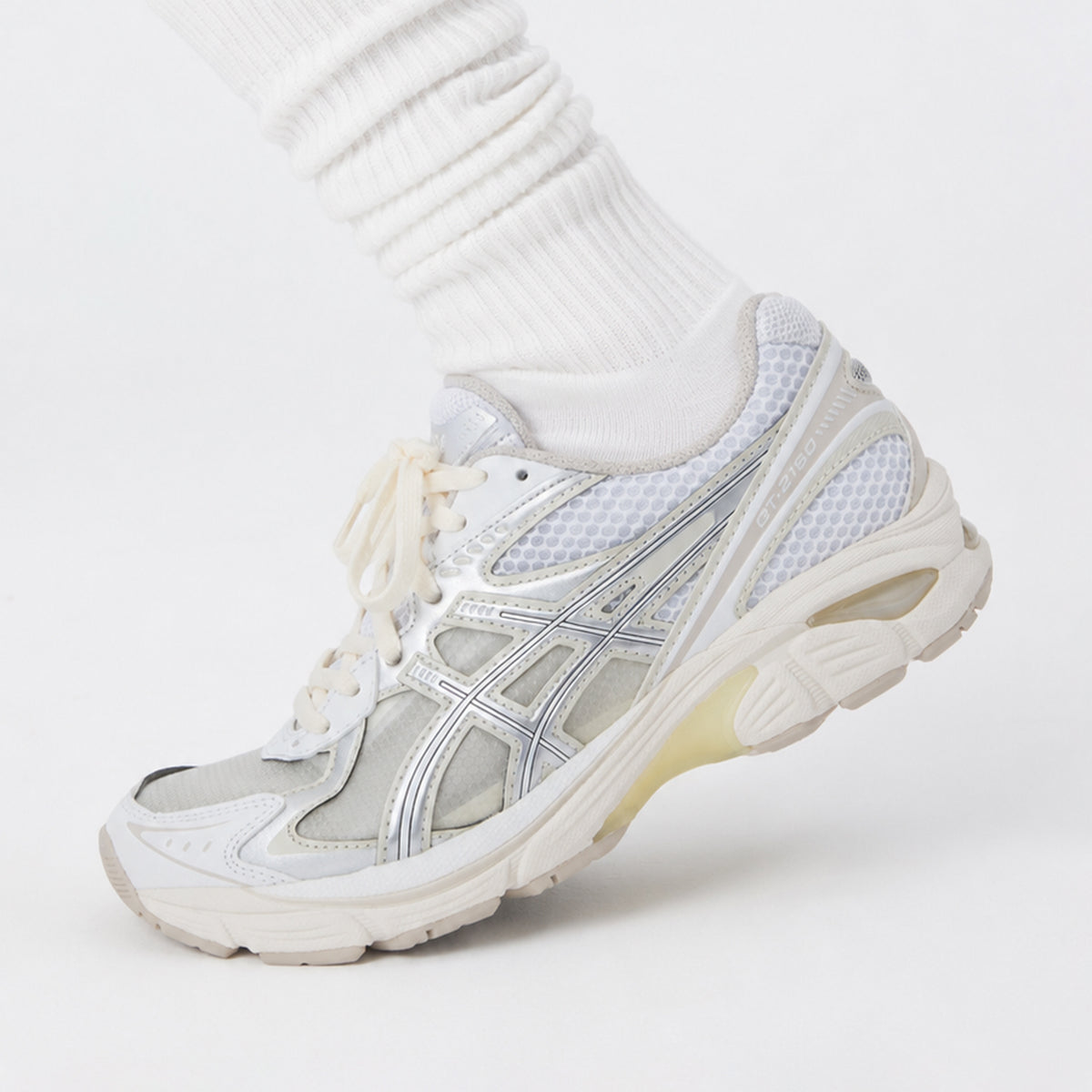 ASICS GT-2160 Above the Clouds White Pure Silver