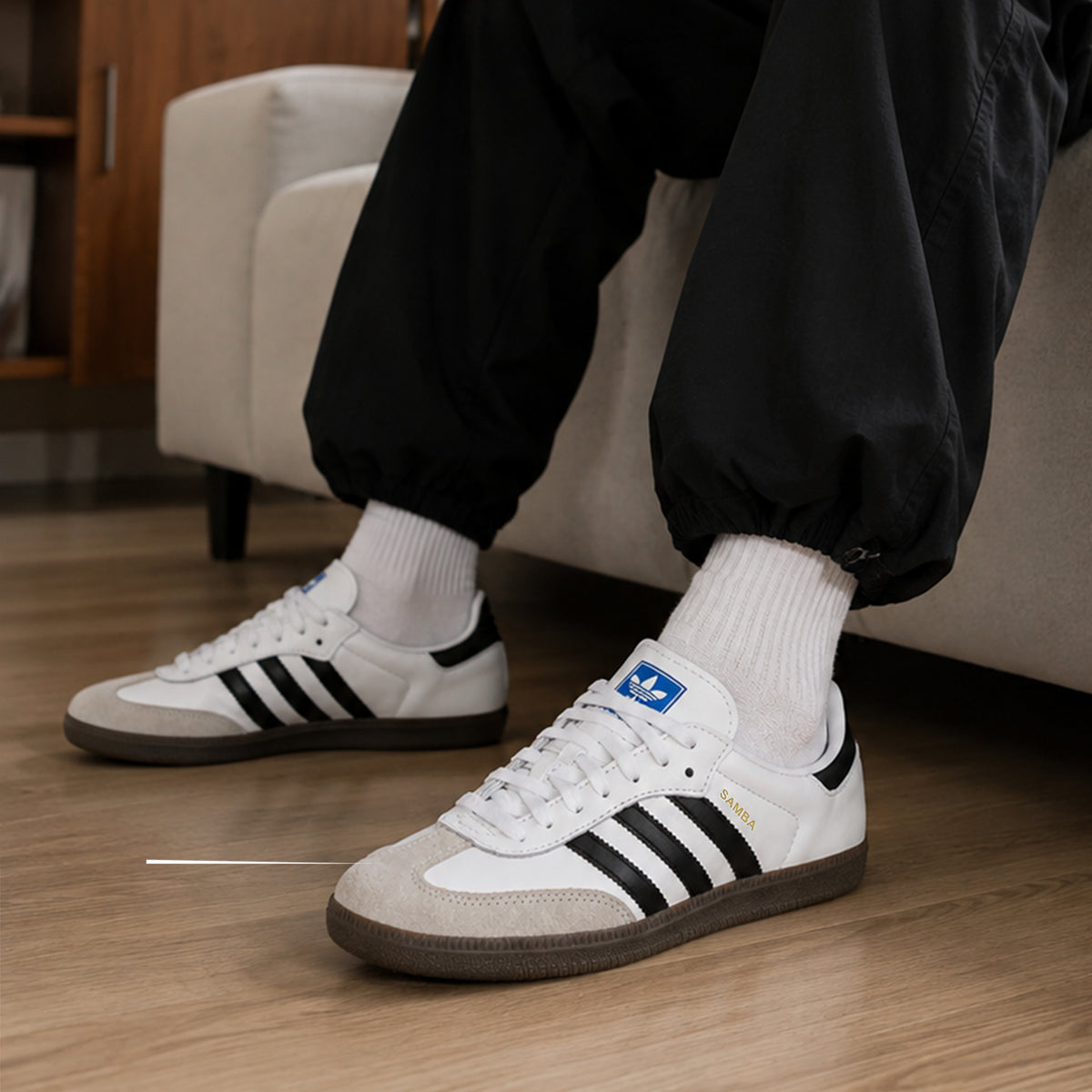 Adidas Samba OG Cloud White Core Black