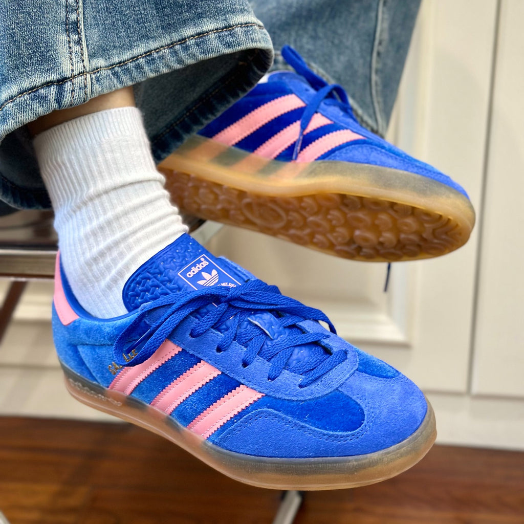 adidas Gazelle Indoor Blue Semi Pink Spark (Women's)