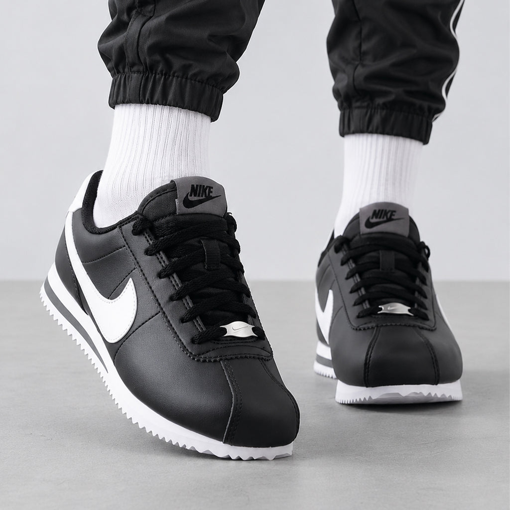 Nike Cortez Black Cool Grey White (GS)
