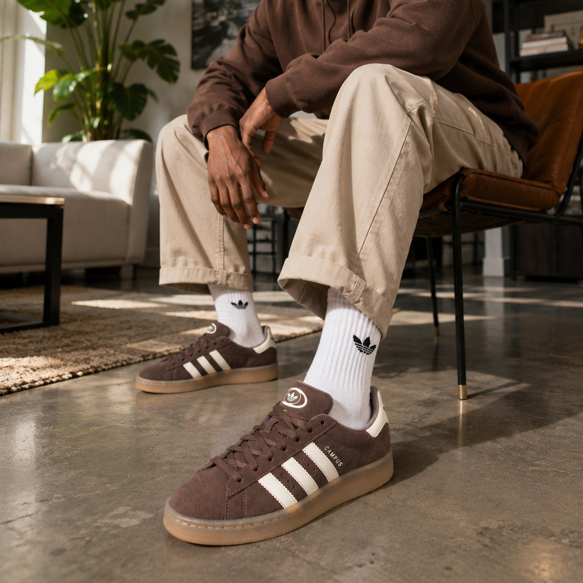 Adidas Campus 00s Earth Strata Wonder White (Women's)
