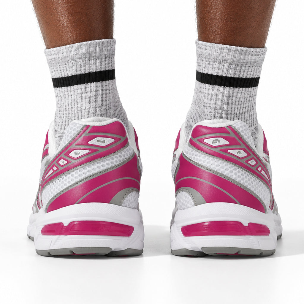 ASICS Gel 1130 Running Shoes Men's Low Top White Rose/Old Rose