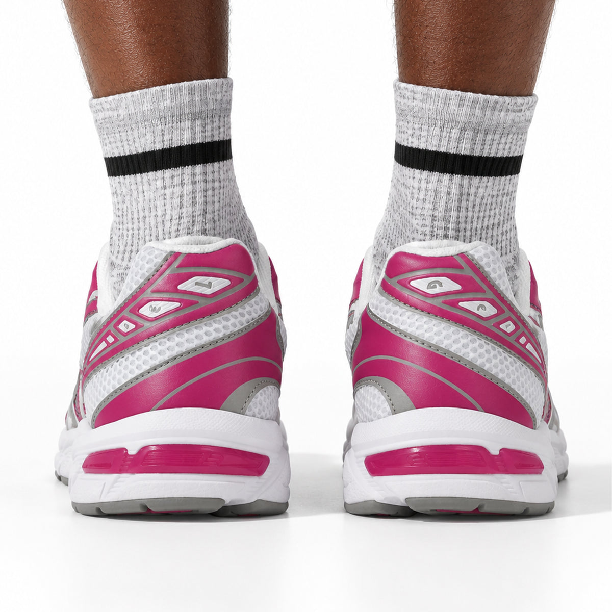 ASICS Gel 1130 Running Shoes Men's Low Top White Rose/Old Rose