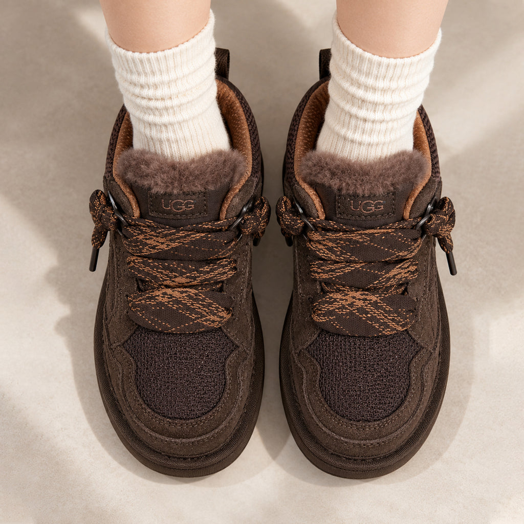 UGG Kids' Lowmel Dusted Cocoa（kid）