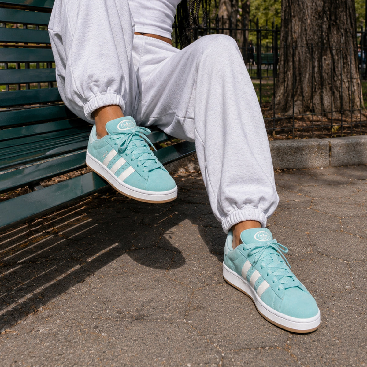 adidas Campus 00s Easy Mint Cream White (Women's)