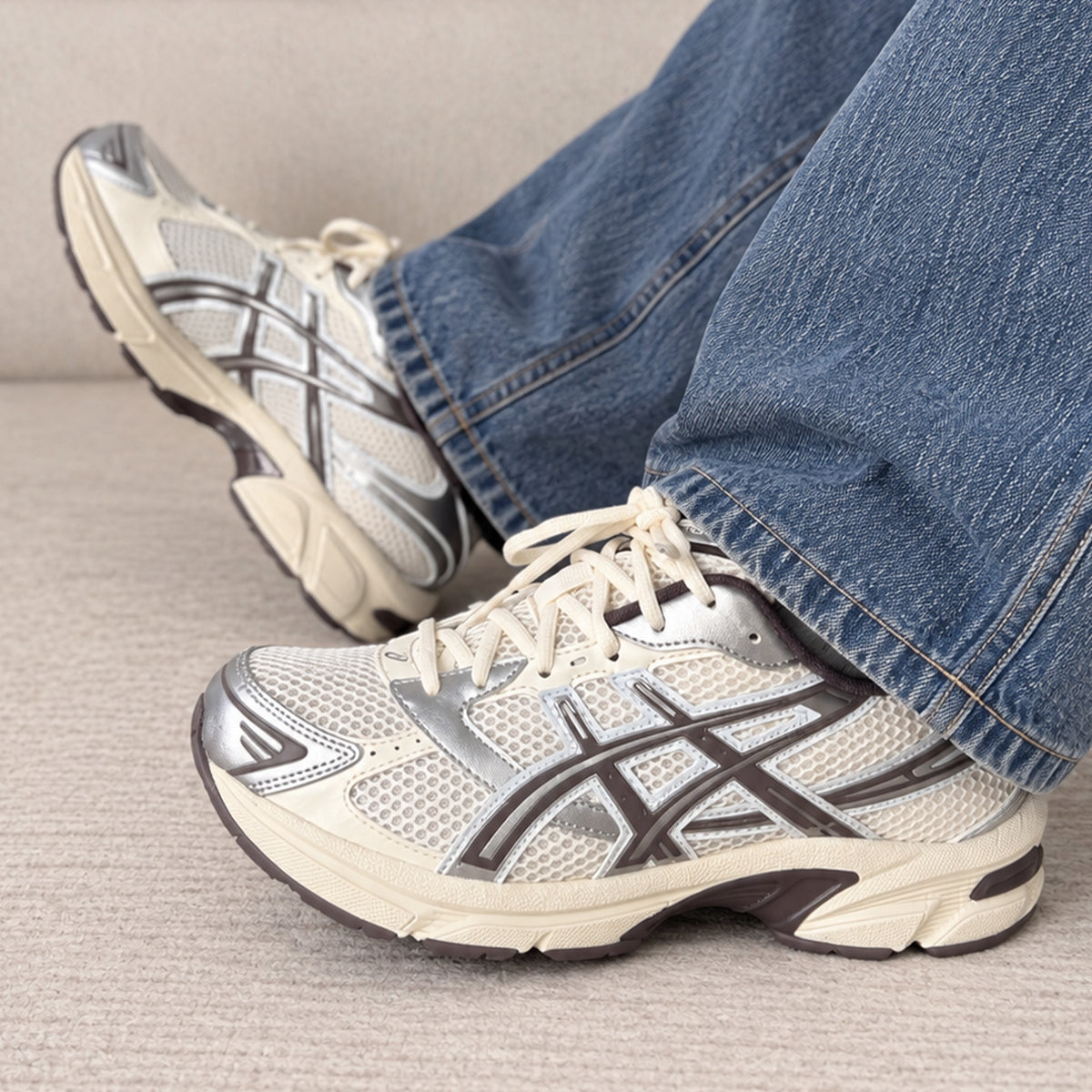 ASICS Gel-1130 Cream Cocoa Powder