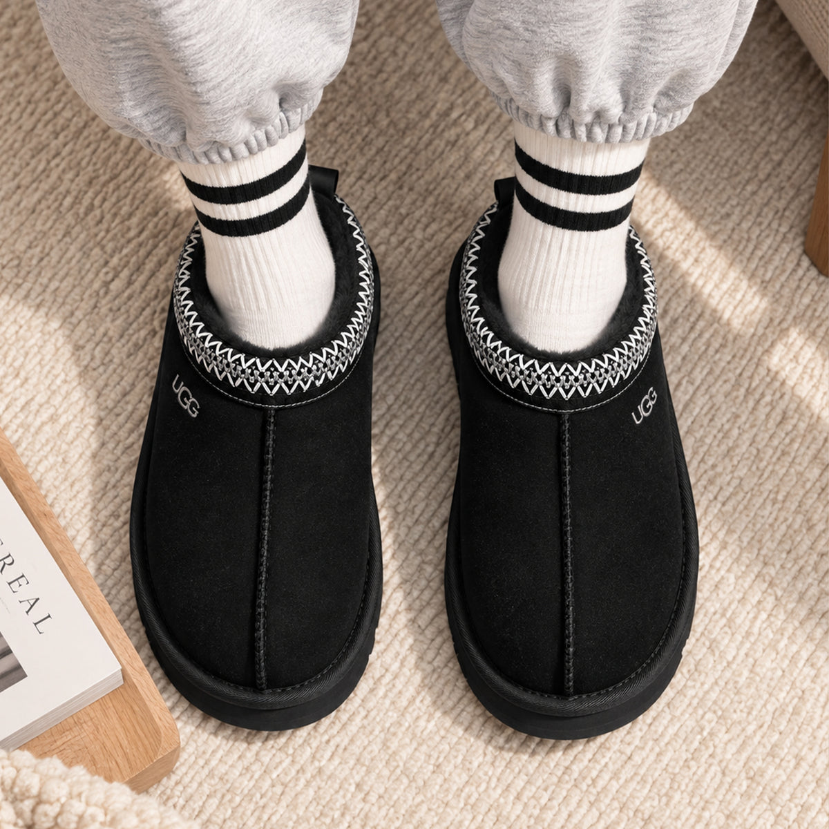 UGG Tazz Slipper Black (Women's)