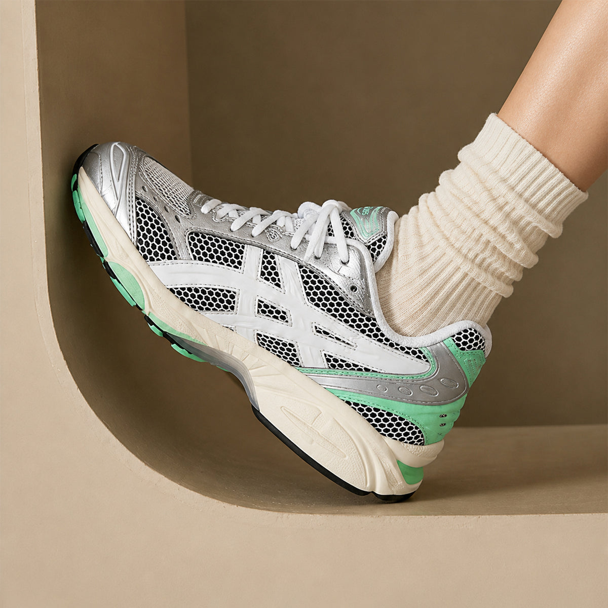 ASICS Gel-Kayano 14 Silver Lime