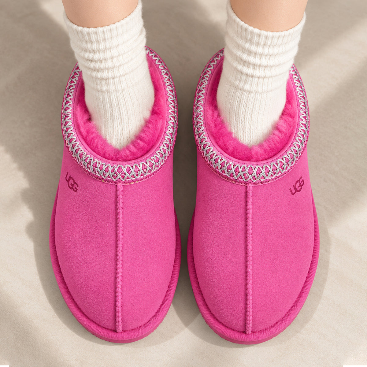 UGG Tasman II Slipper Pink Bloom (Kids)