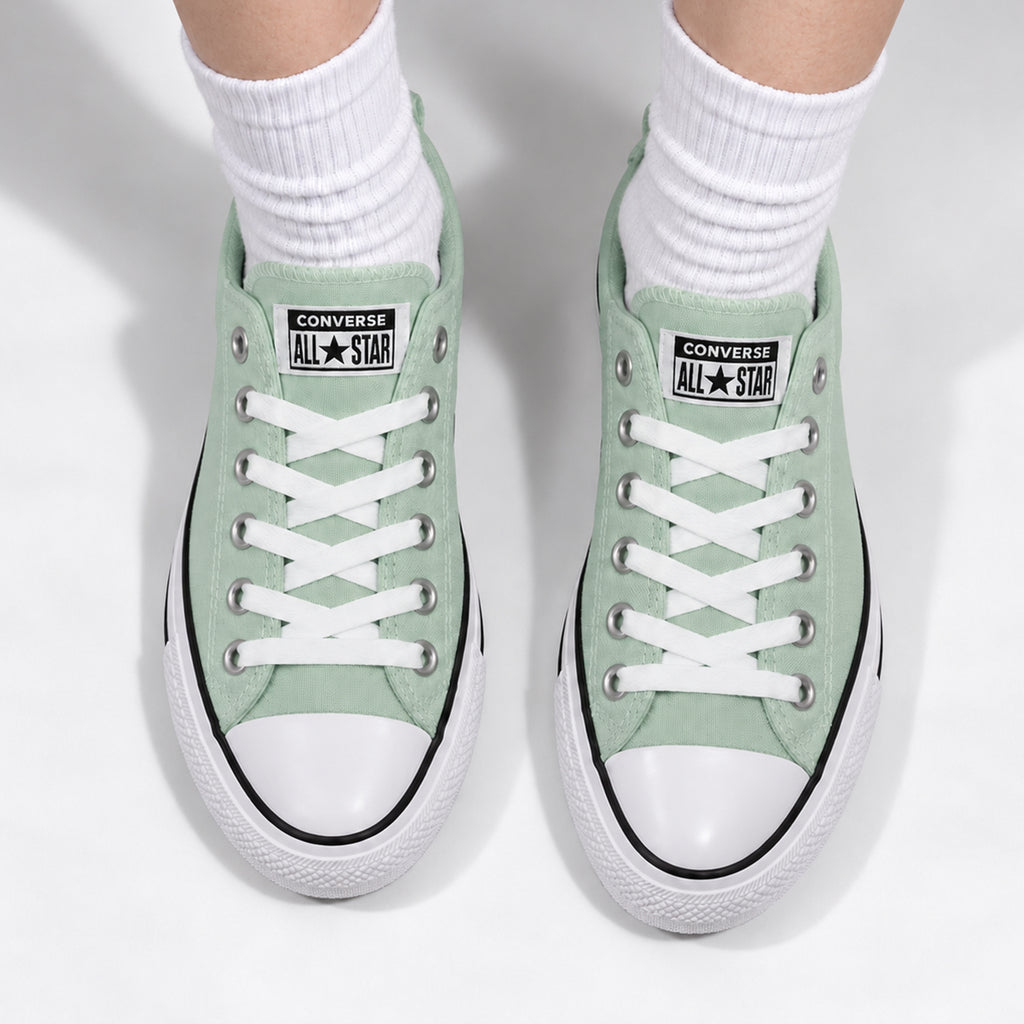 Converse CTAS Madison Slip Resistant Abrasion Resistant Low top Skateboard Shoes Women's Green