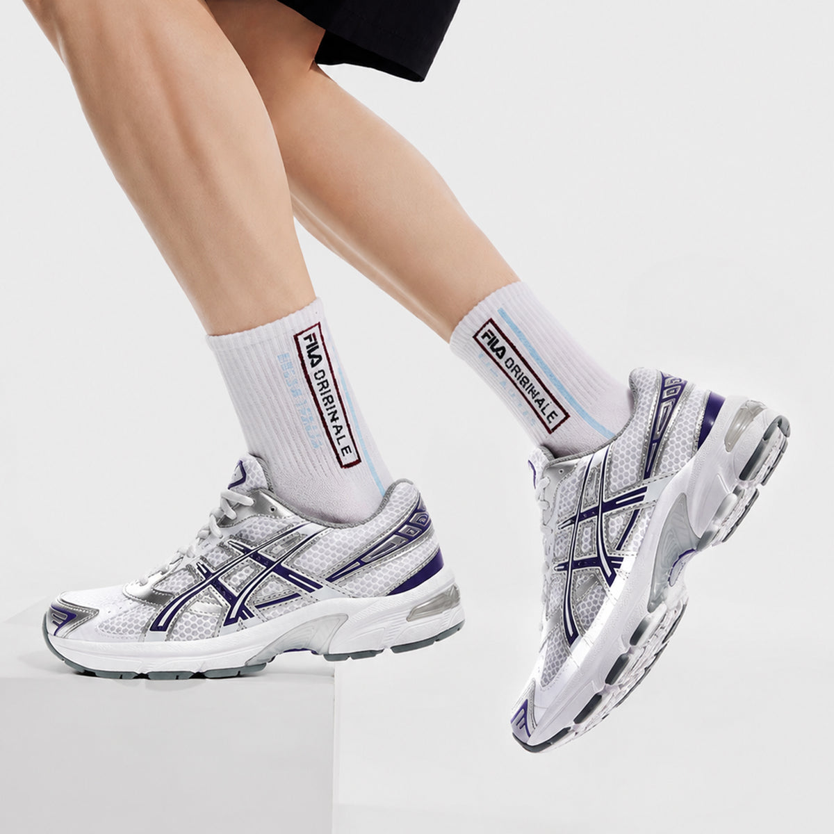 ASICS Gel-1130 White Dusty Purple (Women's)