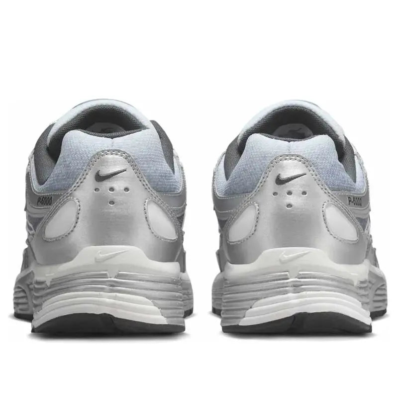 Nike P-6000 Metallic Silver Summit White-Wolf Grey