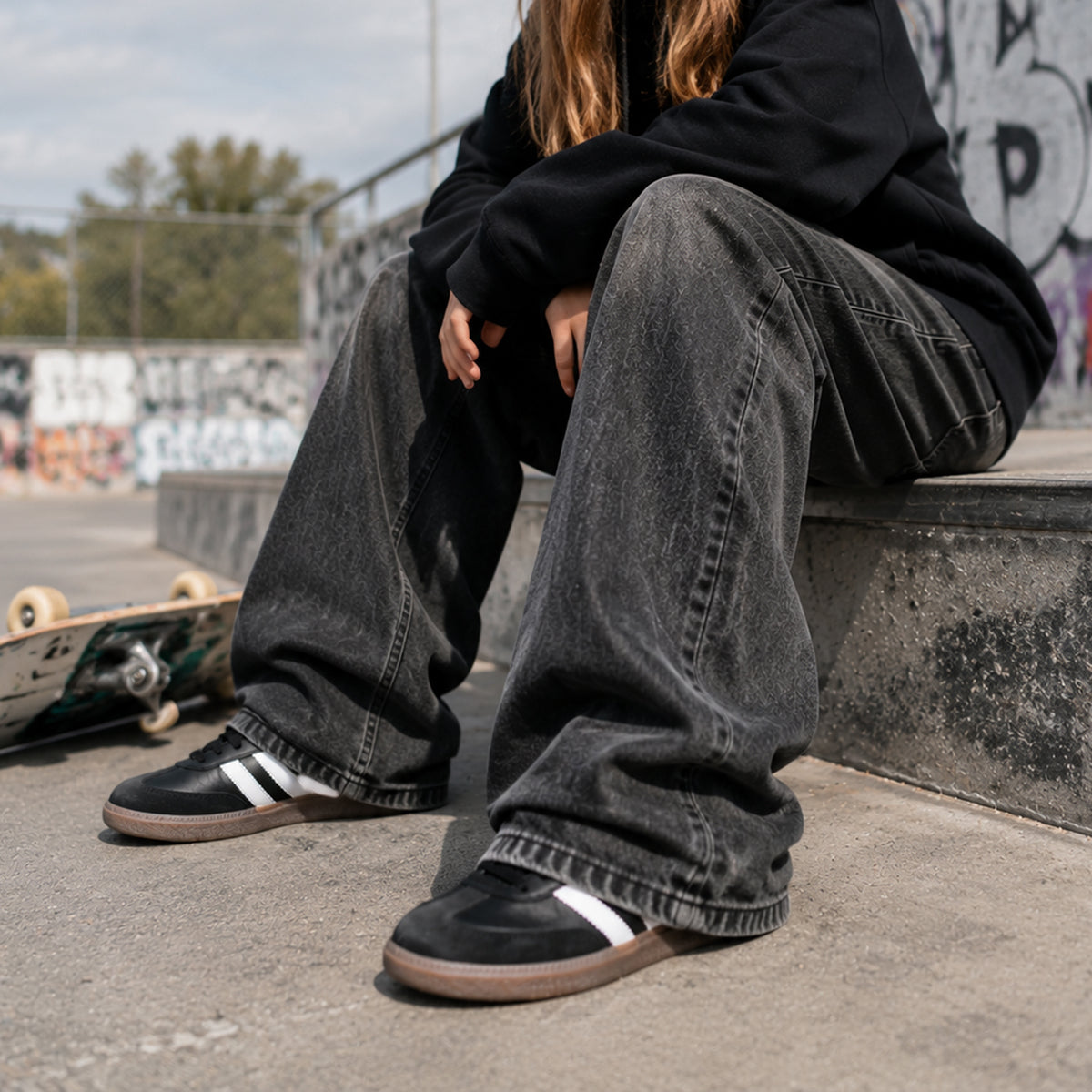 adidas Samba Black None (GS)