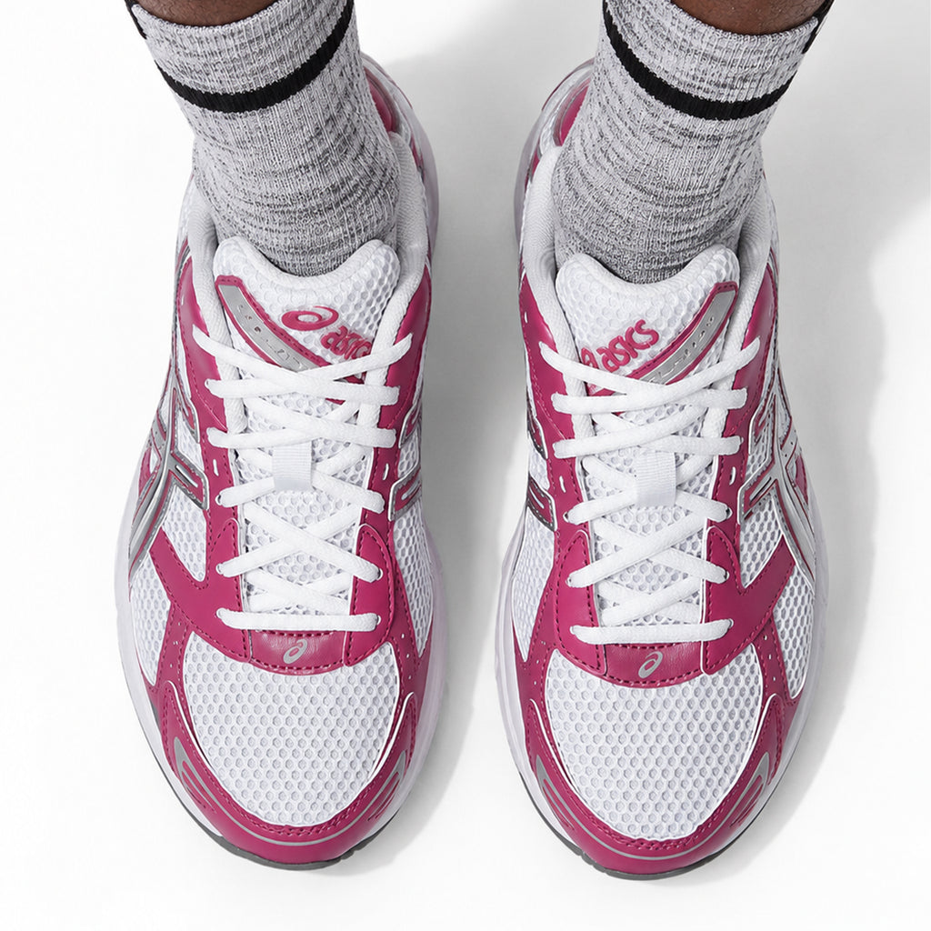 ASICS Gel 1130 Running Shoes Men's Low Top White Rose/Old Rose