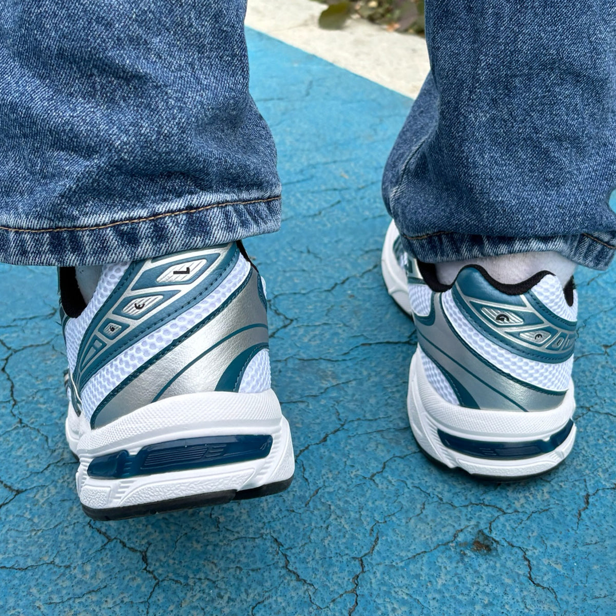 ASICS Gel-1130 White Restful Teal