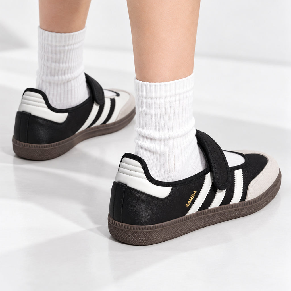 Samba Jane Wmns Adidas Originals 'Core Black Off White Gold Metallic' Women's