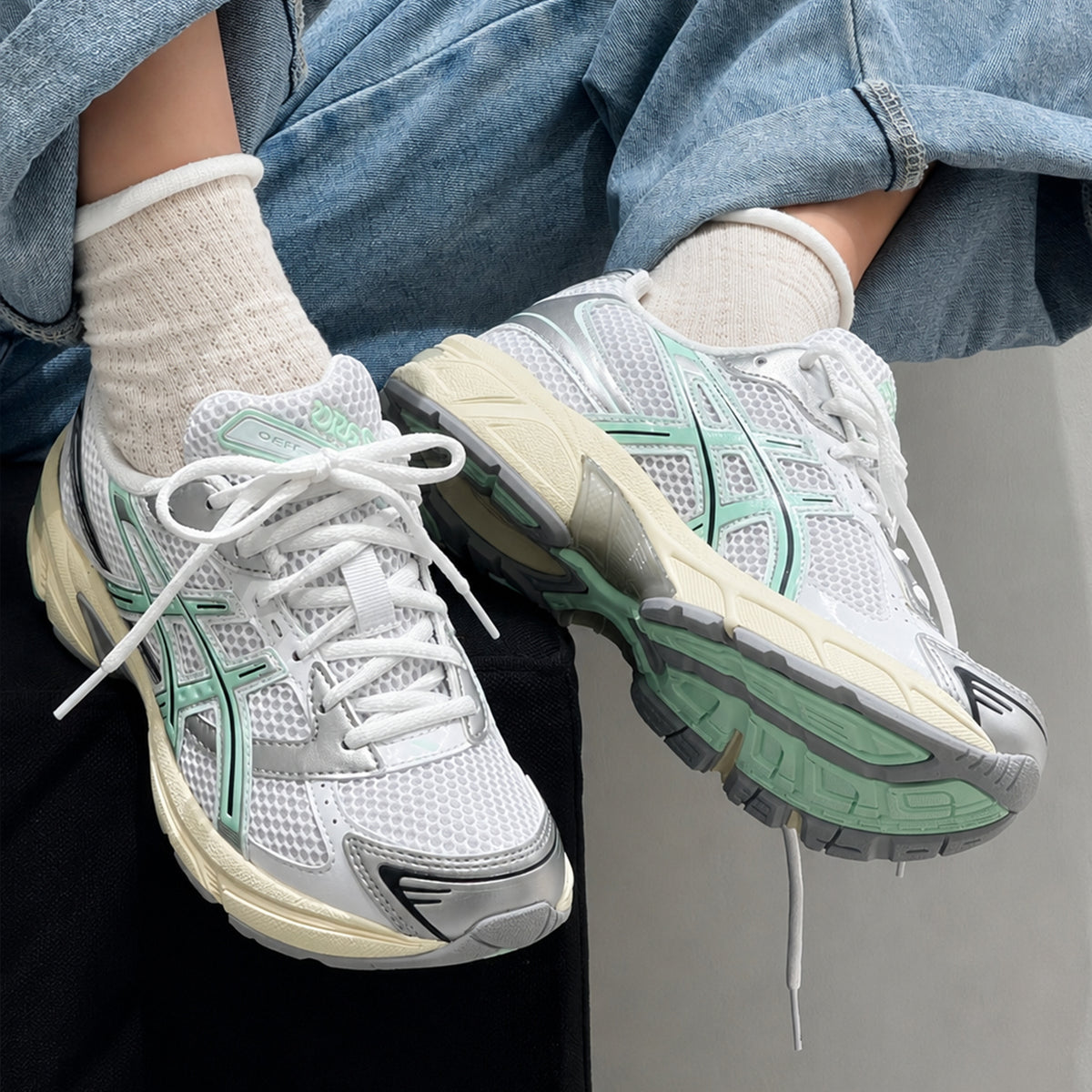 ASICS Gel-1130 White Mint Tint (Women's)