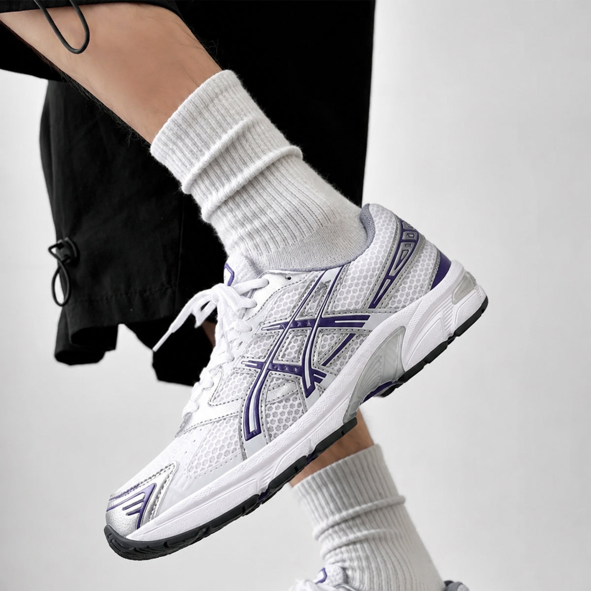 ASICS Gel-1130 White Dusty Purple (Women's)