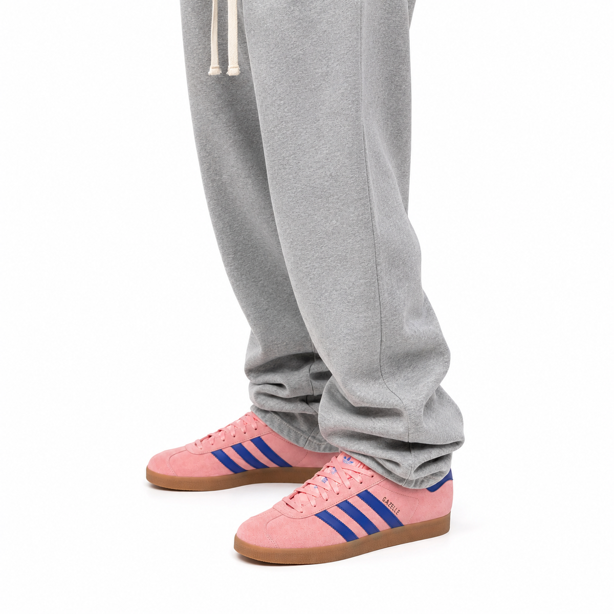 Adidas Gazelle J Semi Pink Spark Lucid Blue