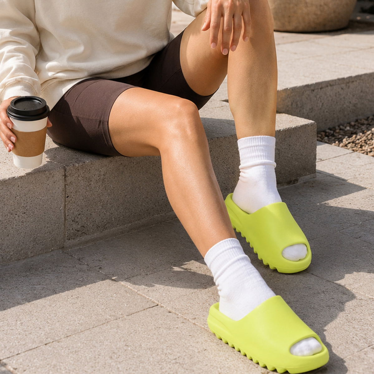 Adidas Yeezy Slide Glow Green (2022)