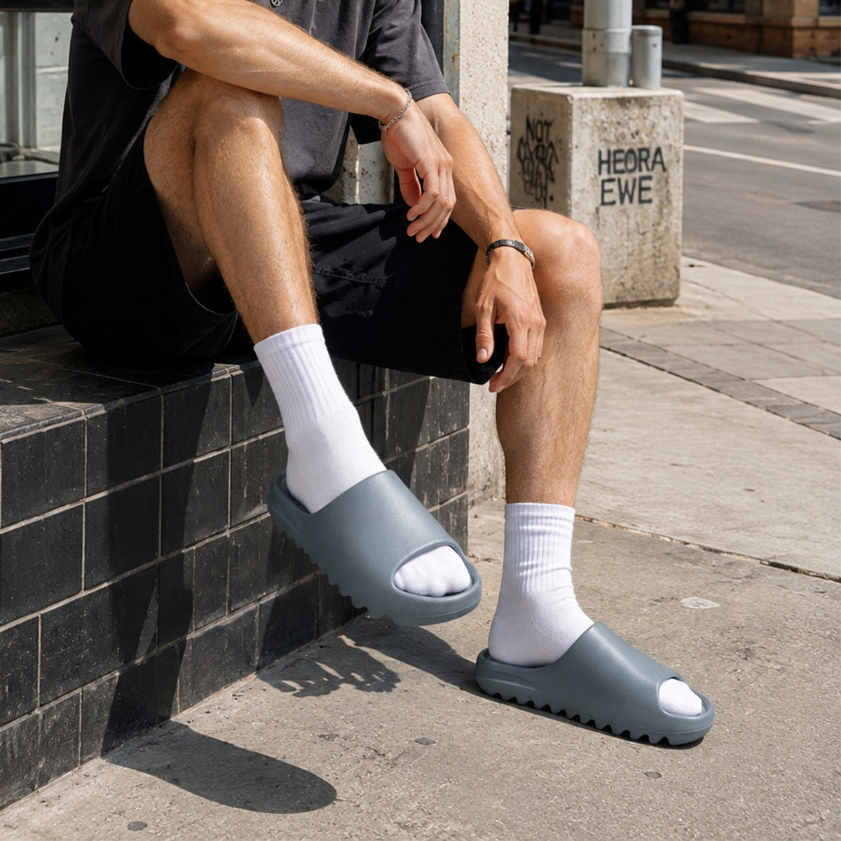 Adidas Yeezy Slide Slate Marine