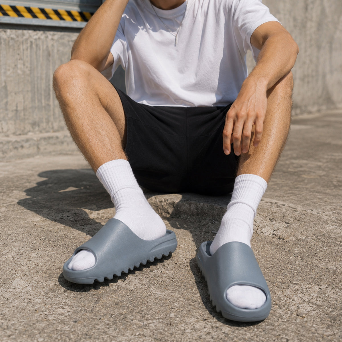 Adidas Yeezy Slide Slate Marine