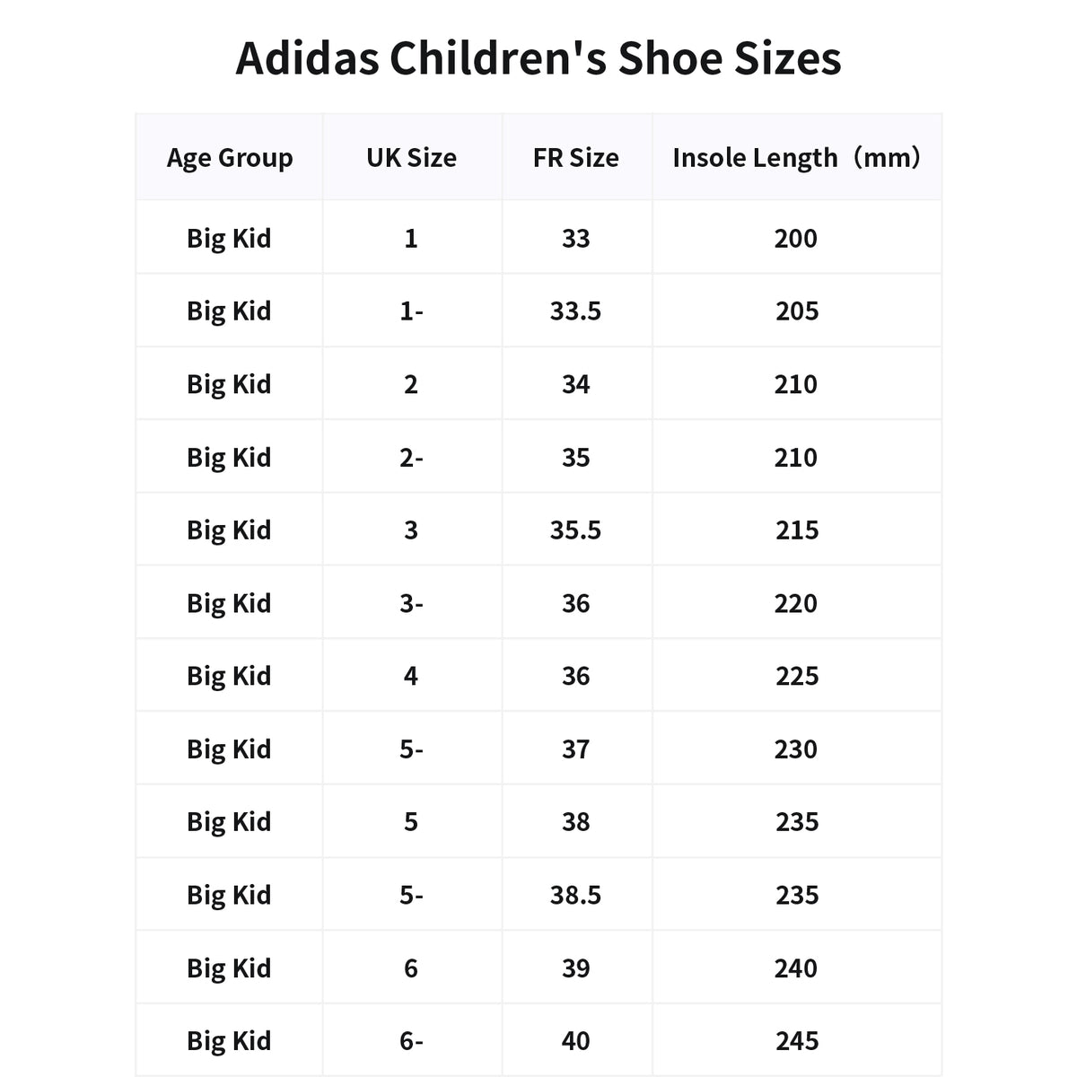 adidas Samba Jane Black White Gum (GS) Youth